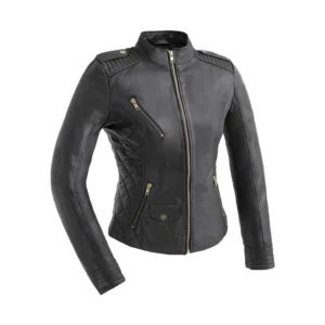 Product Image of Fargo - Black Leather Jacket by Gulf Leather Jackets.