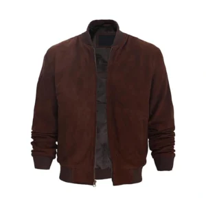 product image of Orange - Ald Brown Leather Jacket by Gulf Leather Jackets